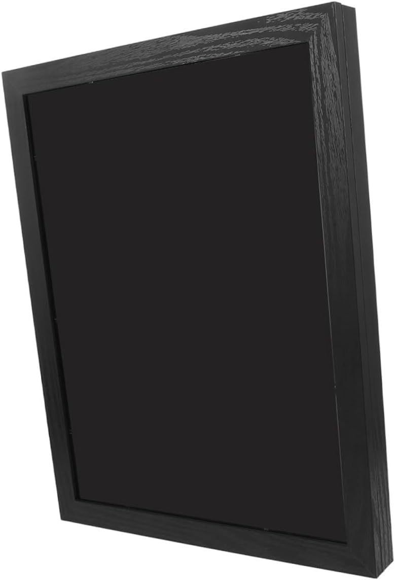 Sports Shirt Display Shadow Box Frame Wooden Sports Jersey Display Case for Basketball Football Baseball Jerseys 11x14” Wood Grain Black for Home Décor