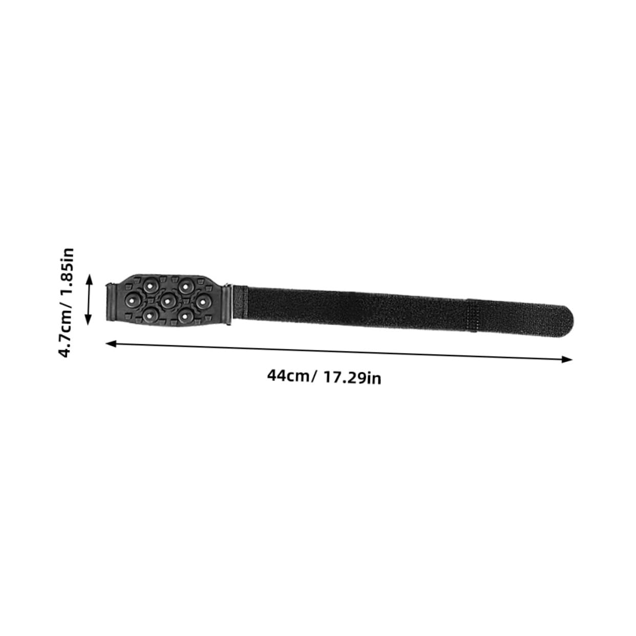 Toyvian Cramponi Antiscivolo per Scarpe Denti Regolabili Grip per Neve e Ghiaccio Design e Portatile per Donne e Adatti e Scarpe