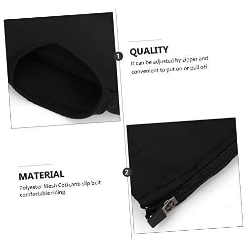 Cubiertas para calzado de ciclismo POPETPOP para hombre y mujer, fundas con cremallera para exteriores, antideslizantes miniatura 2