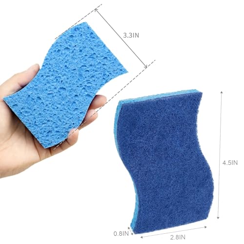 Image of CELOX Sponge for Cleaning Kitchen and Household, Blue