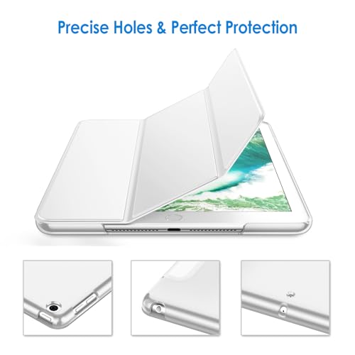 JETech Case for iPad (9.7-Inch, 2018/2017 Model, 6th/5th Generation), Smart Cover Auto Wake/Sleep (White) by JETech - Image 3