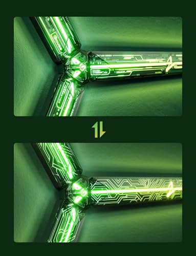 Image of Govee Gaming Wall Light Swappable Faceplates with Line Pattern, Includes 3 Swappable Faceplates and 1 Screwdriver