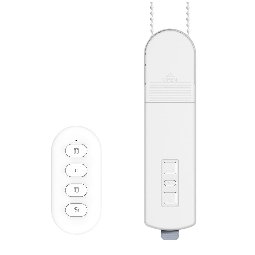 Hndhbfgrt Tuya Zigbee Smart Electric Curtain Motor Roller Shade Driver App Voice Remote Control Automation