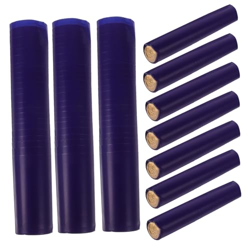BRIGHTFUFU 100PCS Heat Shrink Film Capsules for Wine Bottles Shrink Wrap Sleeves Decorative Wine Bottle Covers Sealing for Freshness