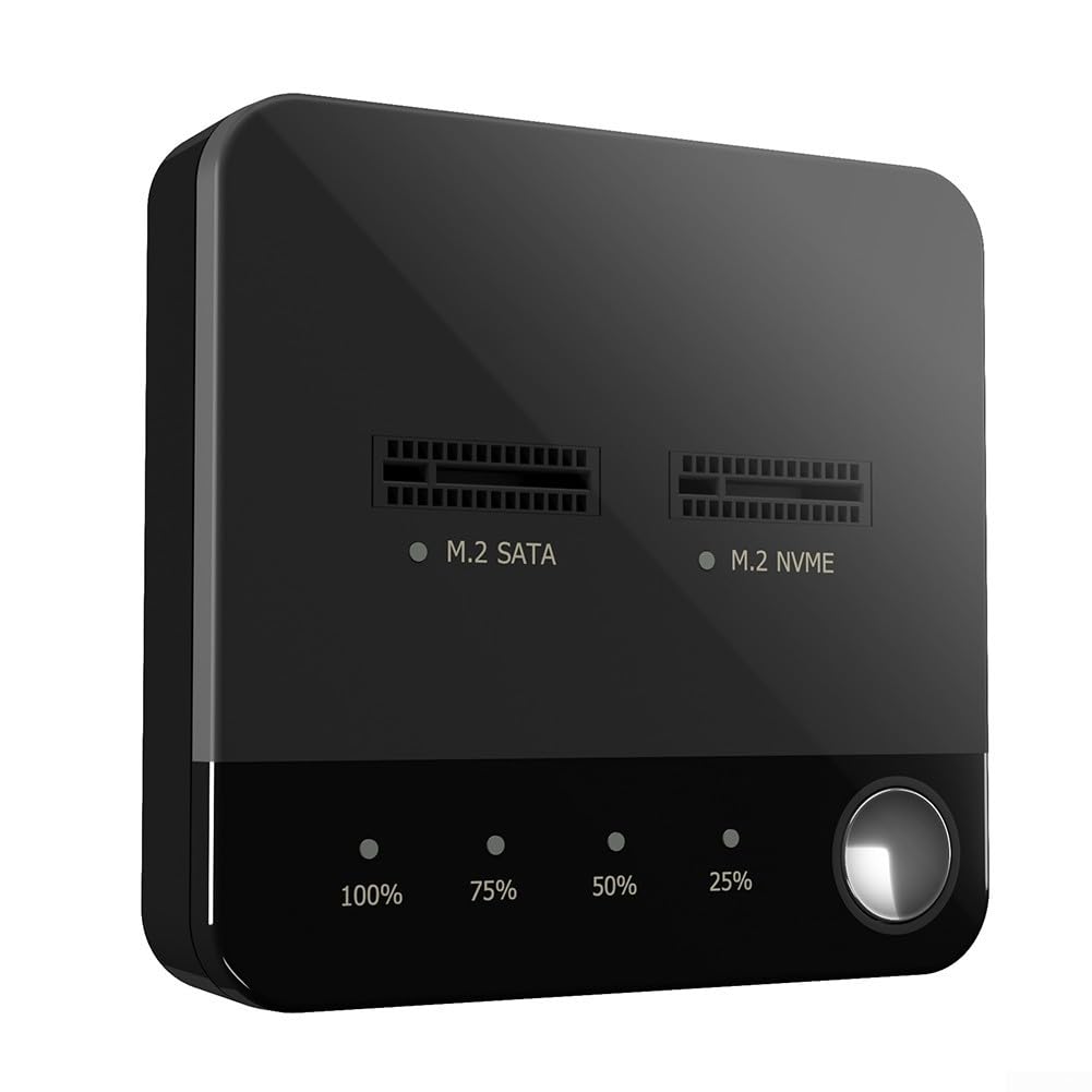 Two Bay M 2 dla SATA Clone Dock dla niezawodnych rozwiązań do powielania i tworzenia kopii zapasowych SSD