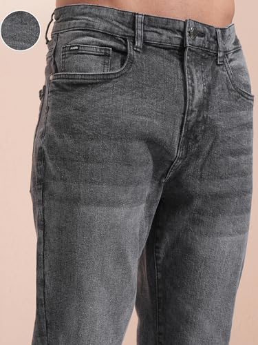 Image of Highlander Men's Straight Fit Jeans | Stretchable | Everyday Comfort & Style| Jeans for Man