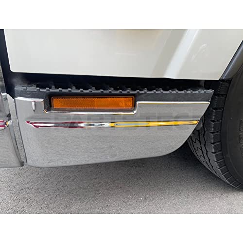 Amazon | いすゞ 07エルフ ハイキャブ/ワイドキャブ用 メッキ ステップ
