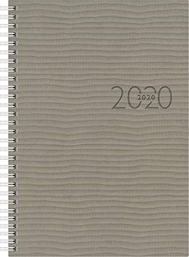 Buchkalender studioplan 2015 grau