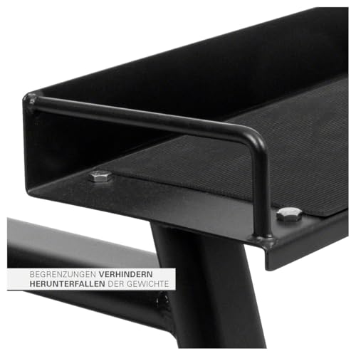 Sport-Tec Kettlebell-Set 11-TLG., 4-32 kg inkl. Ablage - 4