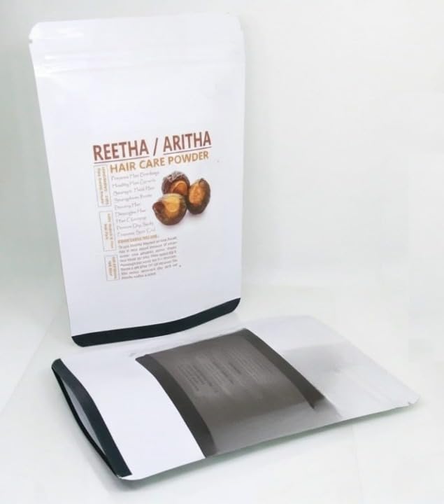Miniatura 2 de Reetha (RithaArithaSoap Nut) Polvo para el cuidado de la piel y el cuidado del cabello - 7.05 oz paquete de 1