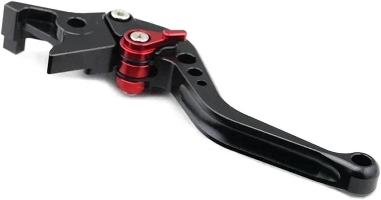 Motorcycle Levers Short Brake Clutch Levers Compatible with Caponord Dorsoduro 1200 Tuono/R RSV 1000 Tuono/Mille SL 1000 Falco Motorcycle Handles(1 Right Black)