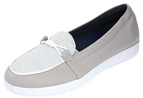 Island Surf Company Gia Boat Shoe, Cinza, 38