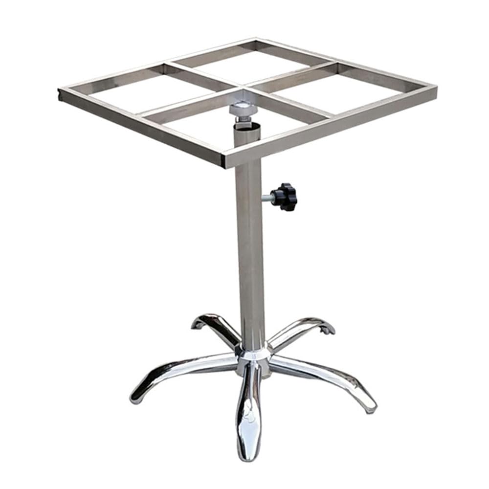 Rastrelliera Rotante Per Verniciatura A Spruzzo In Acciaio Inox - Altezza Regolabile 50-90 Cm