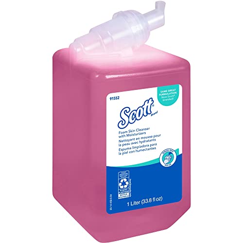 Scott Pro Foam Skin Cleanser With Moisturizers, Light Floral, 1,000 Ml Bottle - image 1