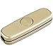 Produktbild InterBaer 5055-010.01 Schnurschalter Gold 1 x Aus/Ein 3A 1St.