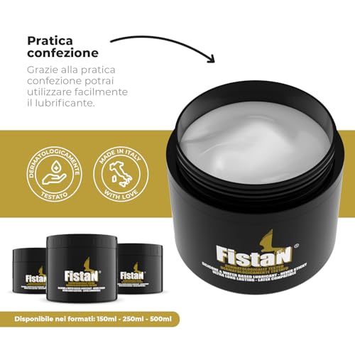 Intimateline | Fistan - Gel Lubrificante Intimo Per Rapporti Anali, Base Silicone E Acqua, 250 Ml - 4