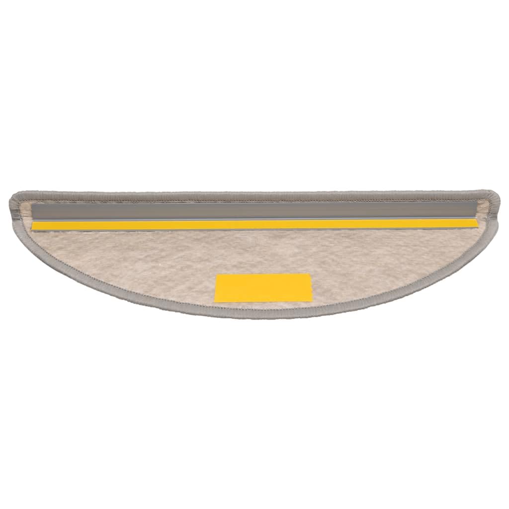 Tapis d'escalier Autocollants 30 pcs 56x17x3 cm argenté Revêtements de marches Argent,3365859