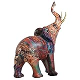 Statue de table éléphant : un savoir-faire raffiné et des détails exquis garantissent une bonne praticité et popularité, figurine de table.