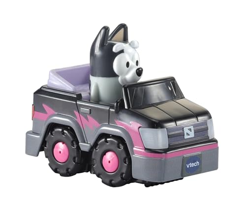 Image of VTech Toot-Toot Drivers Muffin Pizza Girls Car, Interactive Toddler Toy for Pretend Play with Lights and Sounds, Bluey Toy Car, Suitable for Ages 12 Months, 2, 3, 4 Years Plus, English Version