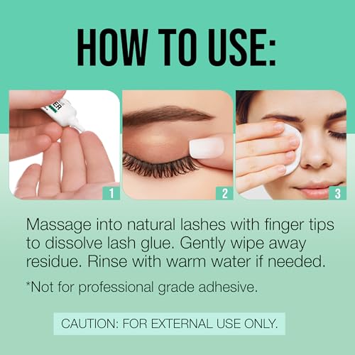 DUO Gentle Lash Glue Remover, Moisturizing Balm with Antioxidants, 0.25 oz, 1-pack