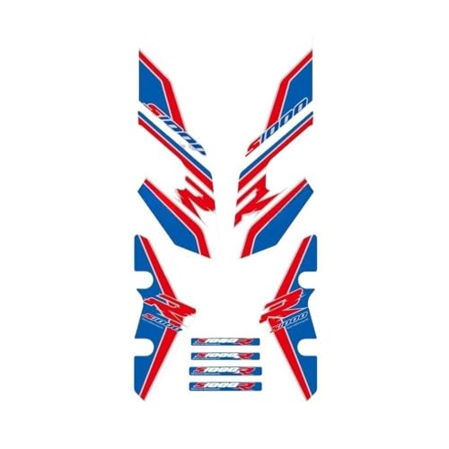 Autocollants de Réservoir Moto S1000R Protection Premium de Carénage et Panneau Numéro