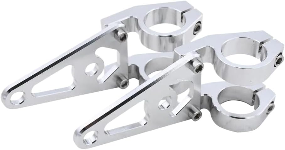 Universal Fit Motorcycle CNC Headlight Mounting Bracket 30mm Front Fork Tube Compatible with Z50 Z50A Z50J Z50R Monkey Parts Aftermarket Replacement
