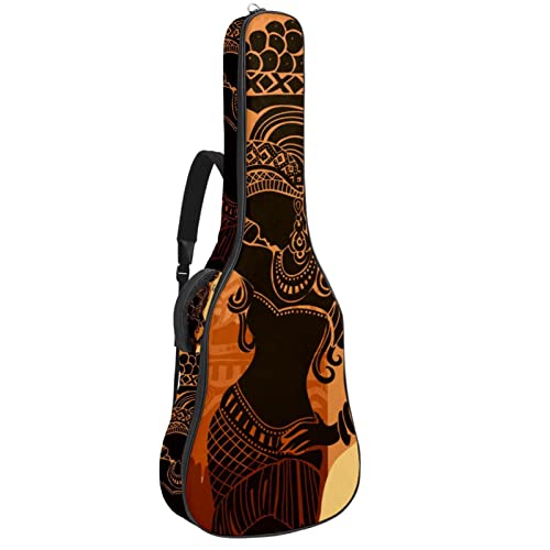 Hondank Housse imperméable pour guitare acoustique avec double bandoulière et poche pour femme africaine, Multicolore 10… - Les Beatles, Paul McCartney, John Lennon, RIngo Starr, George Harrison Hondank Housse imperméable pour guitare acoustique avec double bandoulière et poche pour femme africaine, Multicolore 10…
