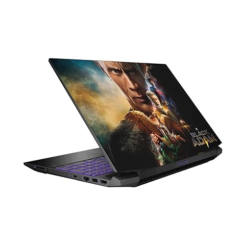 Skin Black Adam pour HP Pavilion 15.6 d'art graphique en vinyle