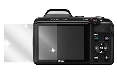 Preisvergleich Produktbild dipos I 6X Schutzfolie klar kompatibel mit Nikon Coolpix L340 Folie Displayschutzfolie