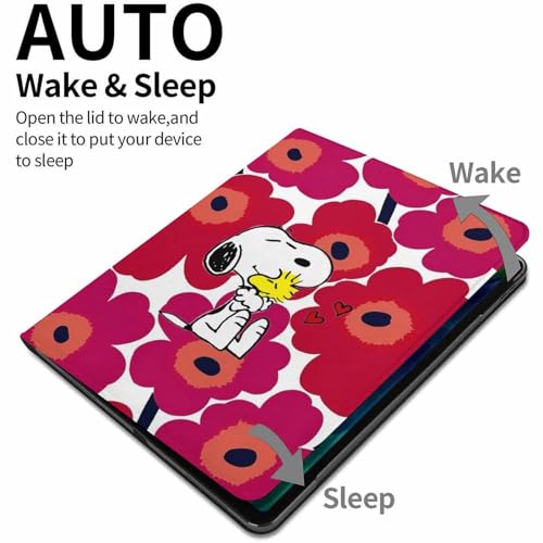【iPad9世代/iPad10世代/iPadAir4/iPadAir5/Air6/iPadProに適応】スヌーピー ミッフィー アイパッドケース カバー ペン収納付き ペンシル収納 TPU オートスリープ 全面保護 スタンド機能 かわいい キャラクター