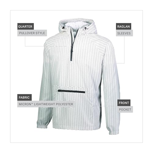 Holloway Sportswear Range Packable Pullover XL White3