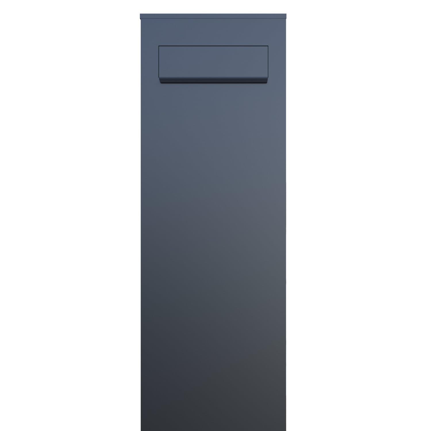 Stojąca skrzynka na listy Monolith antracyt