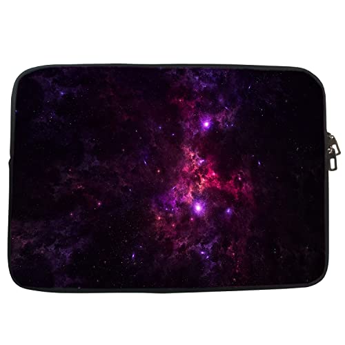 Image of TheSkinMantra Chain Laptop Sleeve Bag Compatible with Laptop /Macbooks /Chrombook /Notebook /Zbook (11.6 Inch [Chain], Pink Galaxy)