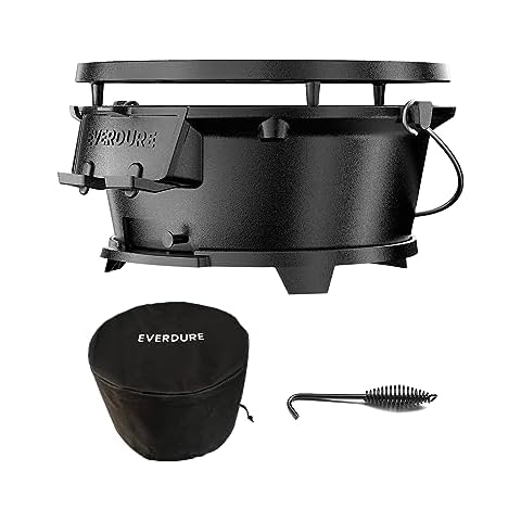 Everdure Portable Cast Iron Grill & Griddle Cover