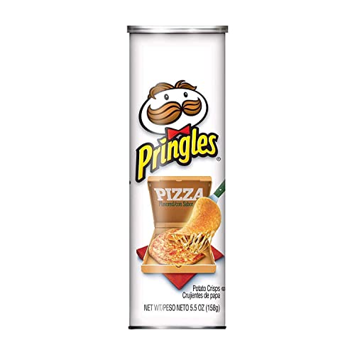 Image of Pringles Pizza Potato Chips, 158g (Pack of 2)