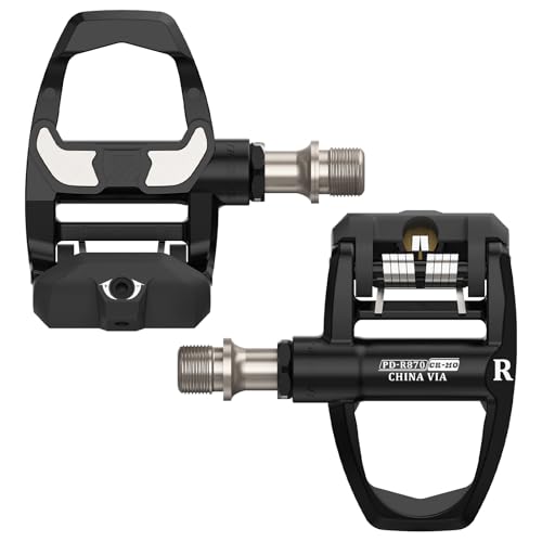 BUCKLOS KEO Pedals for Road Bike - Bicycle Clipless Sealed Bearing Nylon/Carbon Ultegra Clip Pedals for Indoor Cycling (9/16")