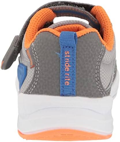 Stride Rite Boy's M2P Journey 2 Adapt Athletic Sneaker, Grey Multi, 9.5 X-Wide Toddler | Image 2
