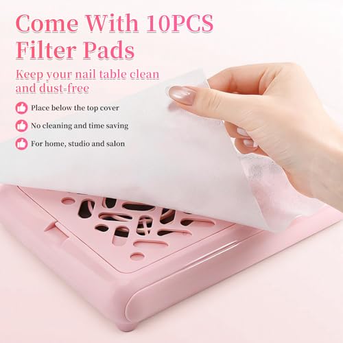 Extractor de Polvo para Uñas Profesional con Doble Turbo miniatura 4