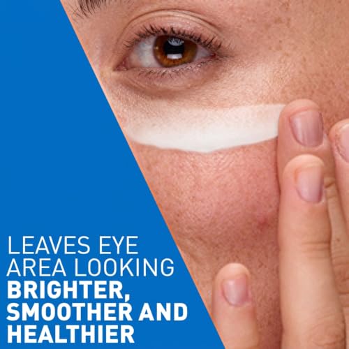 CeraVe Eye Repair Cream, Hyaluronic Acid Eye Cream for Dark Circles, 0.5oz - image 3