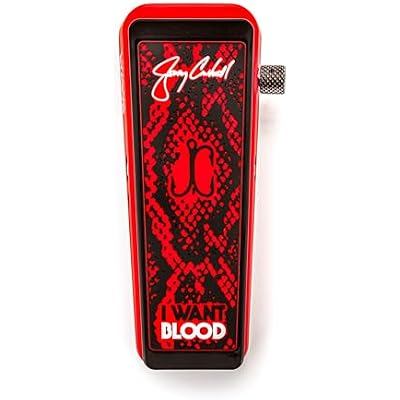Dunlop Cry Baby Jerry Cantrell I Want Blood Wah Special Limited Edition Effects Pedal JC95IWB مع جلسة حزمة كابل Tonebird MXR