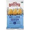 Boulder Canyon Kettle Cooked Potato Chips, Non-GMO Verified, Gluten Free, 60% Less Sodium, 6.5 Ounce (Pack of 12)