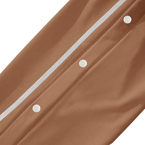 Casual Sweatpants for Men Side Button Elastic Waist Drawstring Active Running Jogging Pants Not Tear Away4