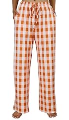 Caramel Orange Plaid
