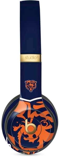 Skinit Decal Audio Skin Compatible with Studio Wireless 3 - Officially Licensed NFL Chicago Bears Retro Logo Design
