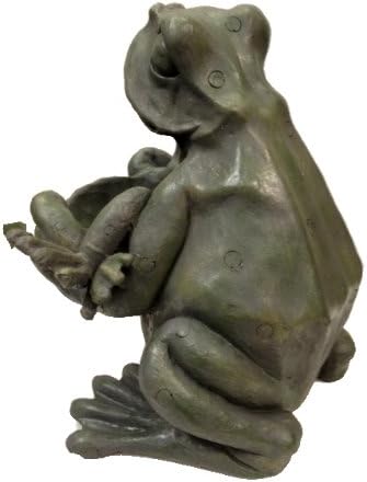 Frog Statue Bird Feeder