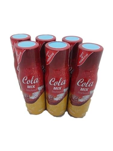 Gut & Günstig Cola Mix Getränkesirup 6er Pack (6x500ml Flasche) WieWin Karton Cover