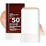 Matte Stick Foundation & Sunscreen Stick SPF50+ Pa++++, Cream Concealer Foundation For Aging Skin | Waterproof & Sweat-Proof | Lightweight & Long-Lasting For All-Day Wear