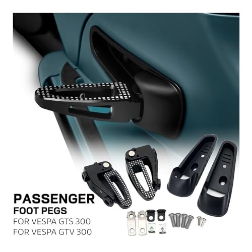 Accessoires De Moto Repose-Pieds Arrière Pliants Vespa GTS300 2021