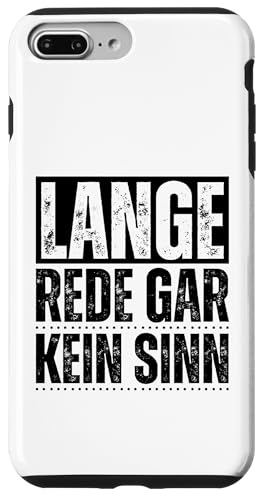Lange Rede Gar Kein Sinn �h�C�c�� ��� �������� ���� �X�}�z�P�[�X iPhone 7 Plus/8 Plus �p