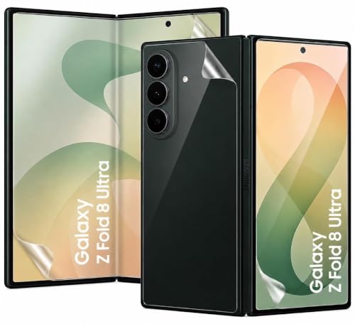 Image of BLACKSHEEP 3in1 Anti-Glare Matte Hydrogel Screen Protector for Samsung Galaxy Z Fold 8 Ultra 5G 2026 Soft Flexible Matte Membrane Screen Protector Case Friendly,Designed to fit perfectly (Pack 1)